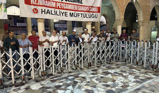 Haliliye'de 5 bin kişi sabah namazında buluştu