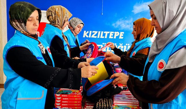 TDV Kızıltepe Şubesi Kadın Kollarından eğitime destek