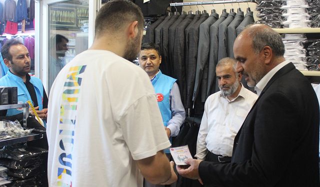 Malatya esnafına Mevlid-i Nebi ziyareti