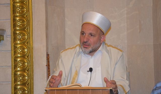 Müftü Kılıçbay: Ailede sevgi varsa, toplumda huzur vardır