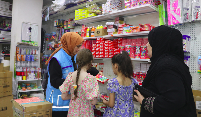 Şanlıurfa'da 200 öğrenciye kırtasiye desteği