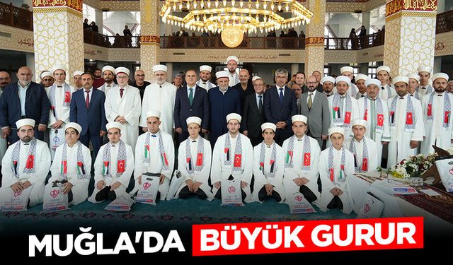 Muğla'da büyük gurur