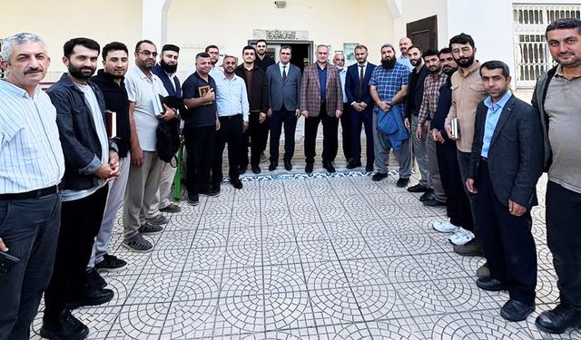 Müftü Taşcı, Ceyhan'da din görevlileriyle bir araya geldi