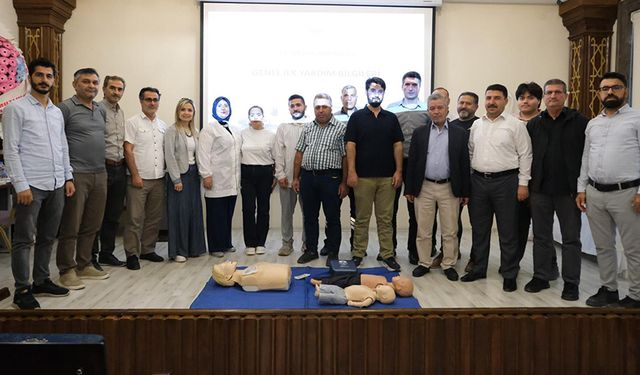 Adana'da personele "İlk Yardım Eğitimi"
