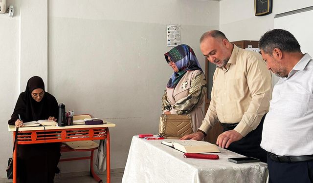 Taşcı: İslam ümmetine örnek olacak nesillersiniz