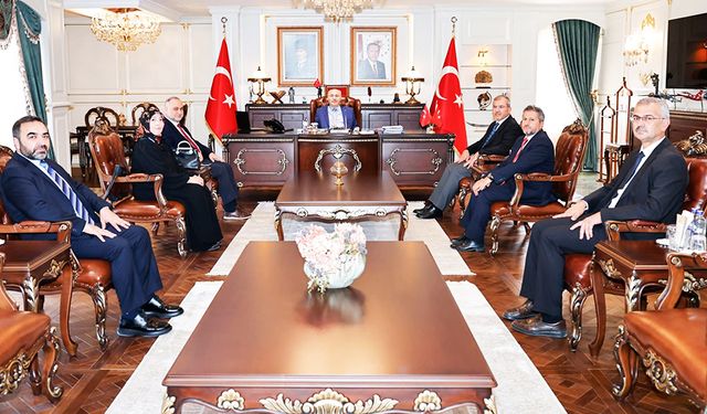 Adana Valisi Köşger, din görevlilerini kabul etti