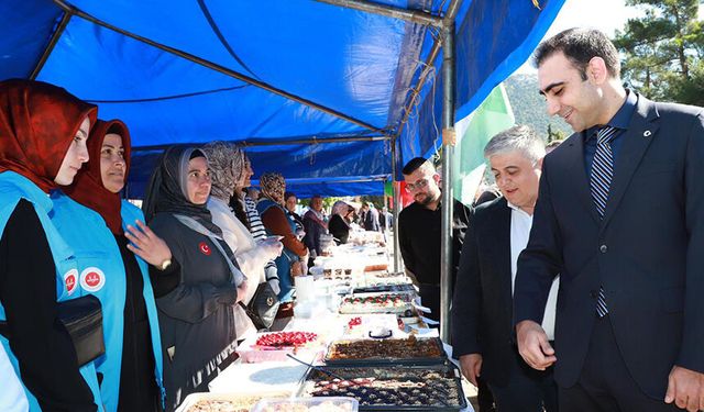 Akseki'den Filistin'e anlamlı destek