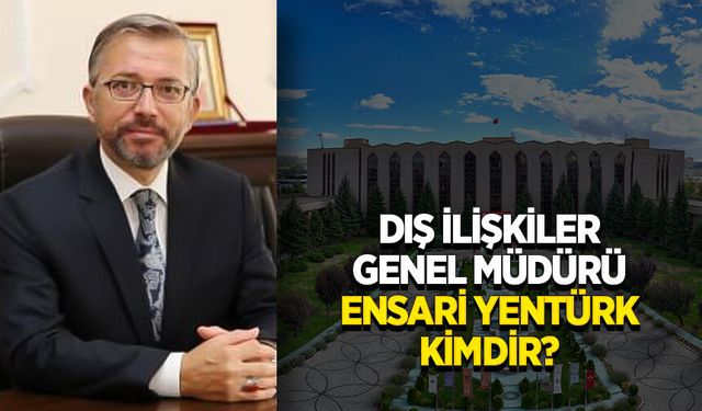 Dış İlişkiler Genel Müdürü Ensari Yentürk kimdir?