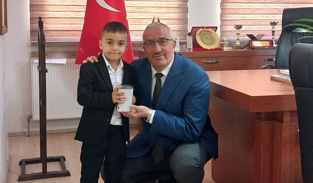 Erdekli minikden kocaman iyilik