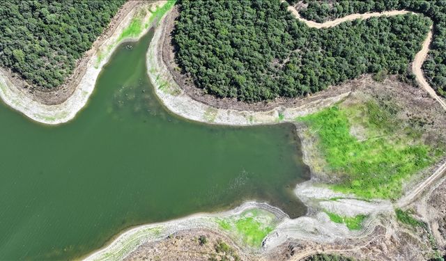 İstanbul'da barajlardaki doluluk oranı yüzde 23'e kadar indi