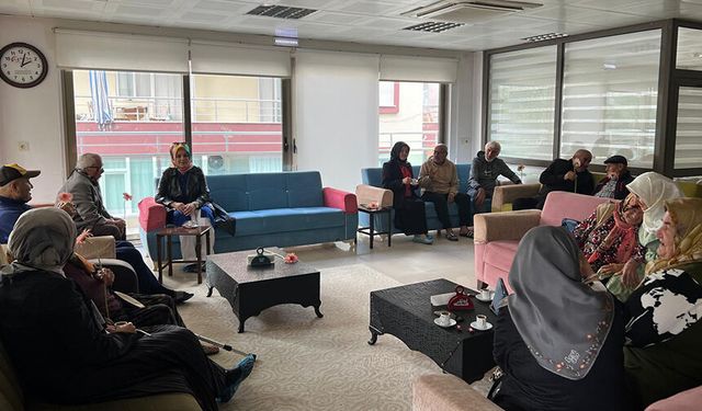 Manavgat'ta huzurevi sakinleri ziyaret edildi