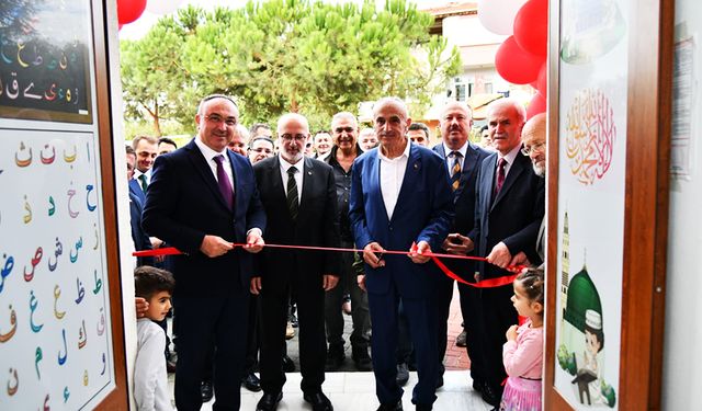 Marmaraereğlisi'nde cami ve Kur'an kursu açıldı