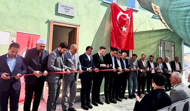 Örencik Köyü Camii açıldı