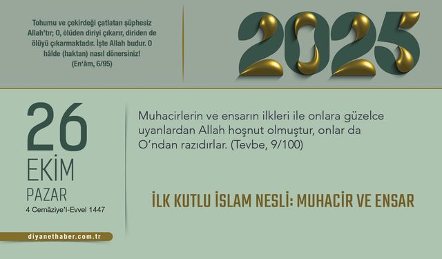 İlk Kutlu İslam Nesli: Muhacir ve Ensar