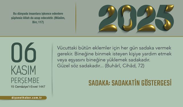 Sadaka: Sadakatin Göstergesi