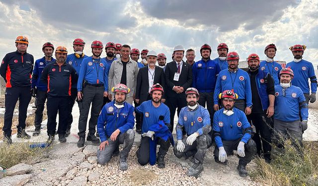 TDV Eskişehir Arama Kurtarma Ekibi akredite oldu