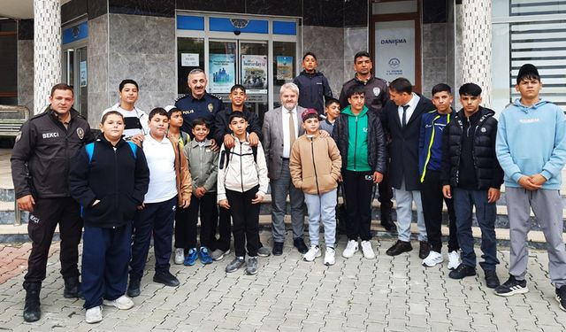 Tekirdağlı roman çocuklardan müftülüğe ziyaret