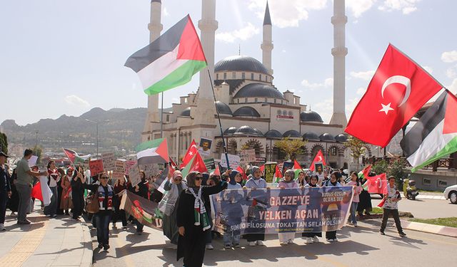Müftülüklerin Filistin'e desteği sürüyor