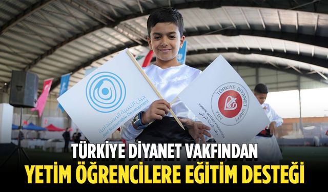 Türkiye Diyanet Vakfından Lübnan’da yetim öğrencilere eğitim desteği