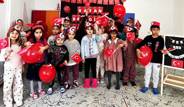 Yakakent'te minikler bayram coşkusu yaşadı