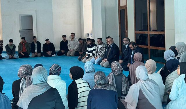 Müftü Taşcı, üniversiteli gençlerle buluştu