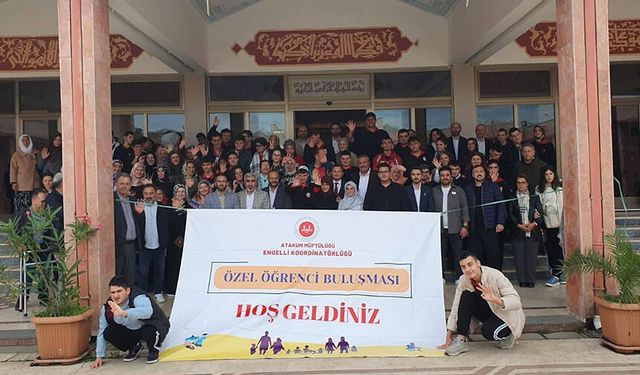 Atakum'da özel öğrenciler buluştu