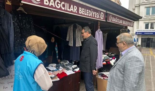 Bağcılar'da "1 Mont 1 Bot" kermesi gerçekleşti