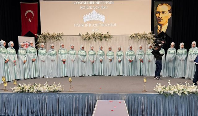 Gönen'de 23 hafız belge aldı