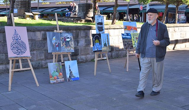 Cami cemaatini sanatla buluşturan proje