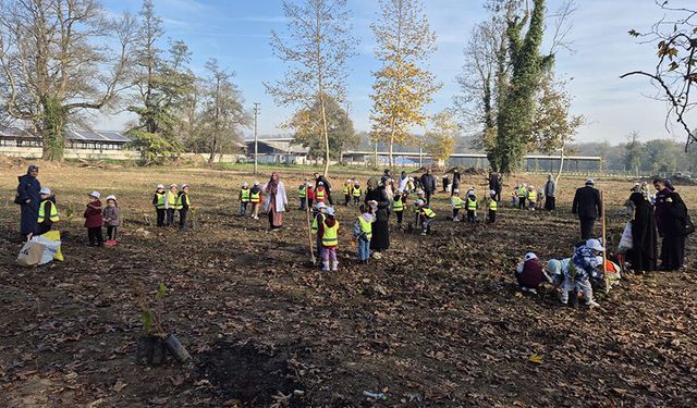 Gölyaka'da "Rahmet Peygamberi Hatıra Ormanı" oluşturuldu