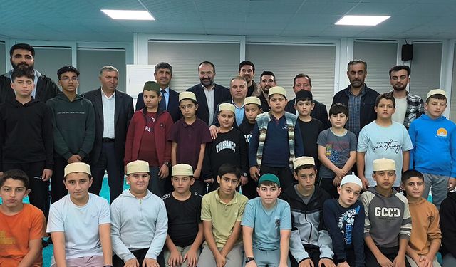 Kaymakam Duru, hafızlık öğrencileriyle buluştu