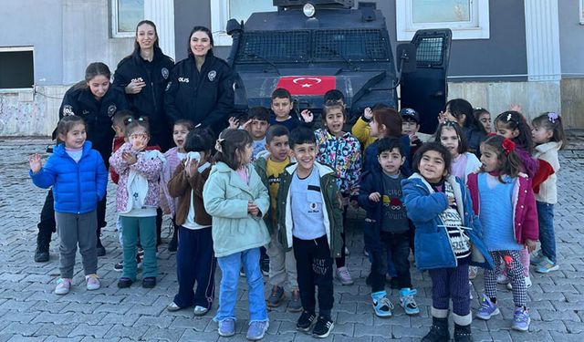 Saraylı miniklerden anlamlı ziyaret