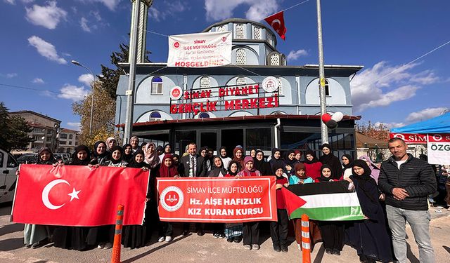 Simavlılar hayırda yarıştı
