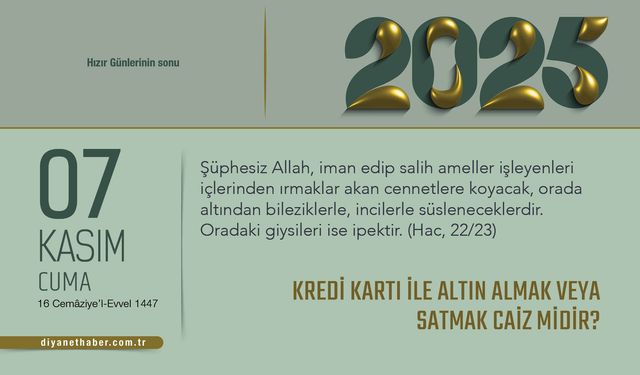 Kredi Kartı İle Altın Almak Veya Satmak Caiz Midir?