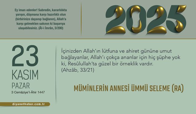 Müminlerin Annesi Ümmü Seleme (ra)