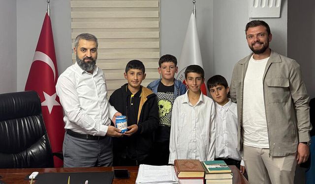 Tekmanlı öğrencilerden Gazze'ye destek