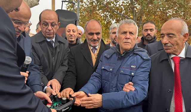 Yeşilyurt'ta Dilek Merkez Camii'nin temeli atıldı