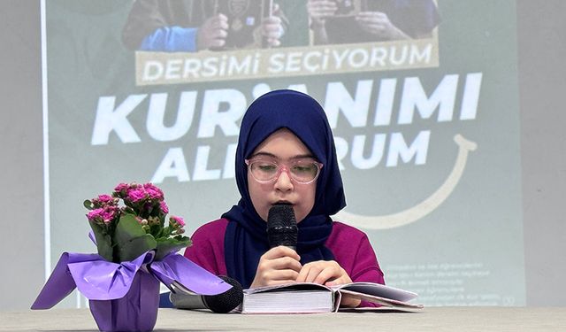 Rize'de öğrencilere anlamlı hediye