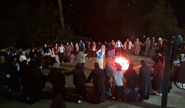 Rize'de hafızlık öğrencileri gençlik kampında moral buldu