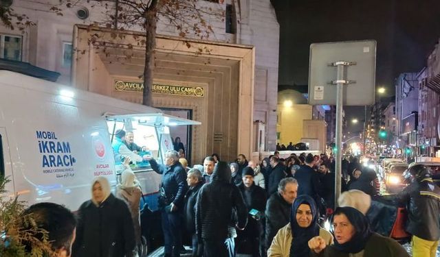 Avcılar'da TDV mobil ikram aracı hizmete başladı