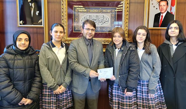 Bingöl Sağlık Meslek Lisesi öğrencilerinden Gazze'ye destek