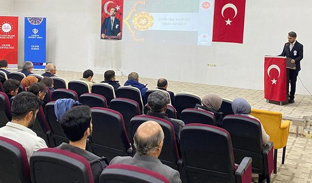 Çıldır'da Hz. Peygamber anlatıldı