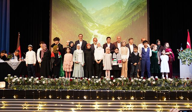 DİTİB'in geleneksel şiir yarışmasında ödüller sahiplerini buldu