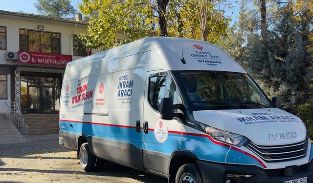 TDV Diyarbakır Şubesi'nden hayır hizmetlerine mobil destek