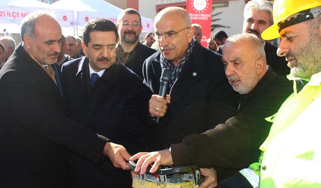 Malatya Hüseyin Kölük Camii'nin temeli atıldı