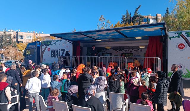 Mobil Kur'an Kursu Haliliye'de çocuklarla buluştu