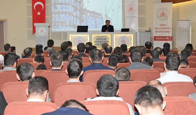 Müftü Özgül, tecrübe paylaşımında bulundu