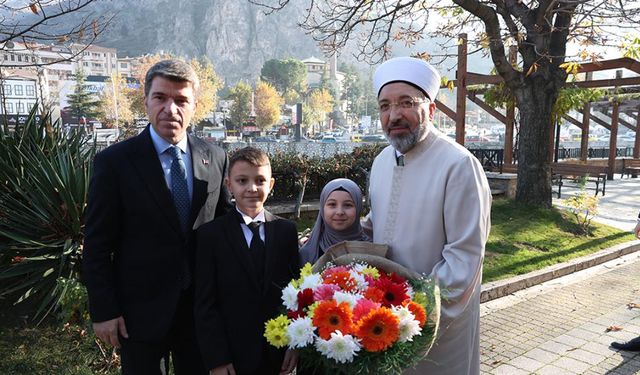 PROF. DR. ARPAGUŞ, AMASYA'DA ZİYARETLERDE BULUNDU