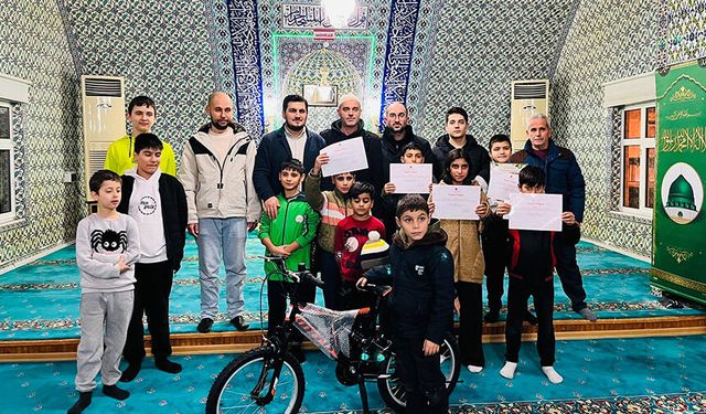 Şarköy'de "Sabahın Kahramanları" ödüllendirildi