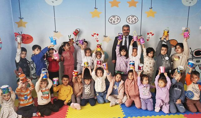 Seyitgazili miniklerden Gazze'ye destek